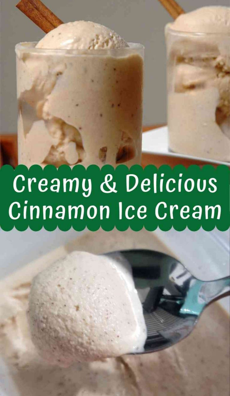 Creamy and Delicious Cinnamon Ice Cream