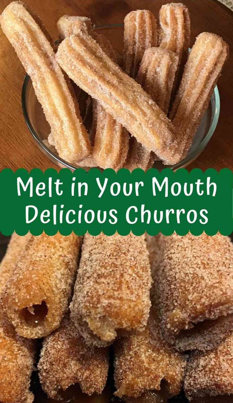 Easy Melt in Your Mouth Churros