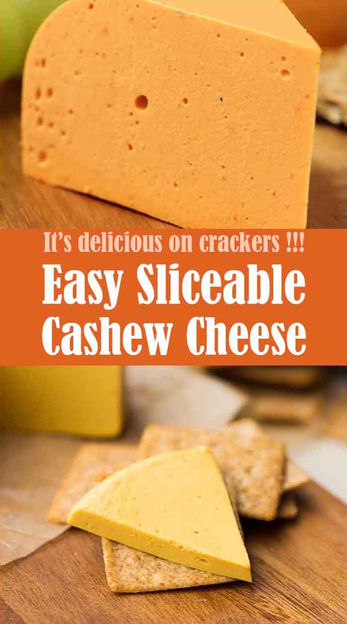 Easy Vegan Sliceable Cashew Cheese 1