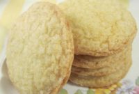 Delicious Lemon Sugar Tea Cookies