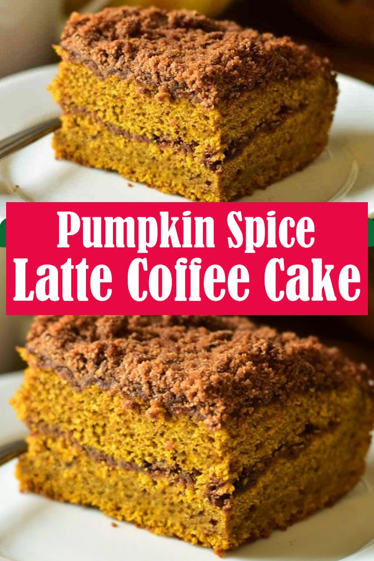 Delicious Pumpkin Spice Latte Coffee Cake