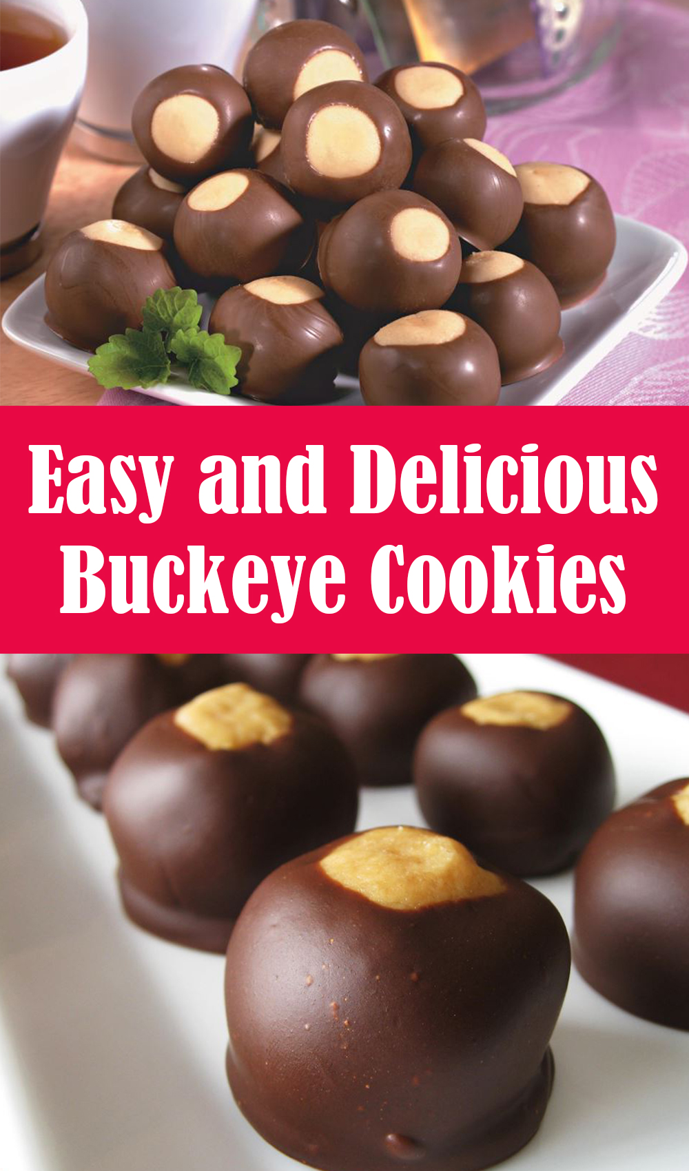 Easy and Delicious Buckeye Cookies