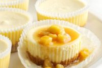 Delicious Mini Caramel Apple Cheesecakes