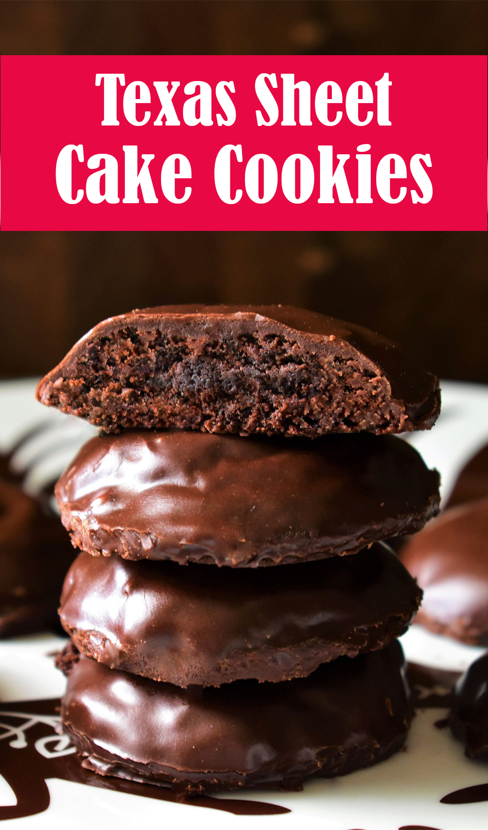 Fudgy & Delicious Texas Sheet Cake Cookies